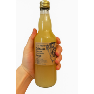 Kisz-OK – Kraftowy Zakwas z Kapusty z Marchewką 0,5 l